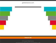 Tablet Screenshot of globalchance.com